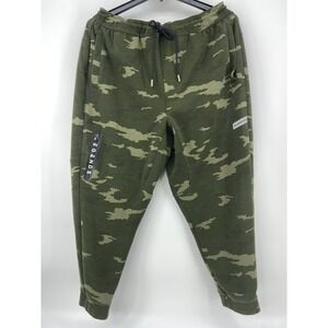 LEGENDS Pants Jogger Mens 2XL Green‎ Camo Hawthorne Tech Sweats Gym Athleisure